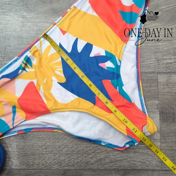 Beachsissi V Front Tummy Control Tankini Swimsuit Size XL - Picture 6 of 7